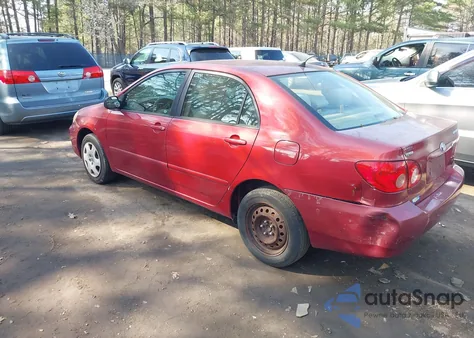 2006 Toyota Corolla Ce/Le/S из США, поврежденный, VIN 2T1BR30E76C574394